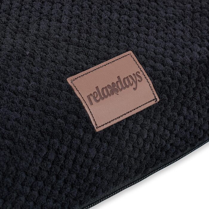 Сходинки для собак та котів Relaxdays, 3 сходинки, чорного кольору, розмір 33 x 41 x 54 см