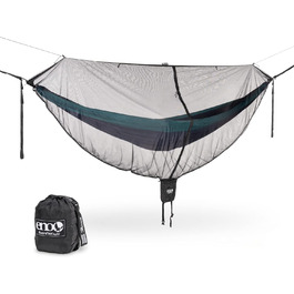 Москітна сітка ENO Guardian для гамака 70D Ripstop Nylon - чорна