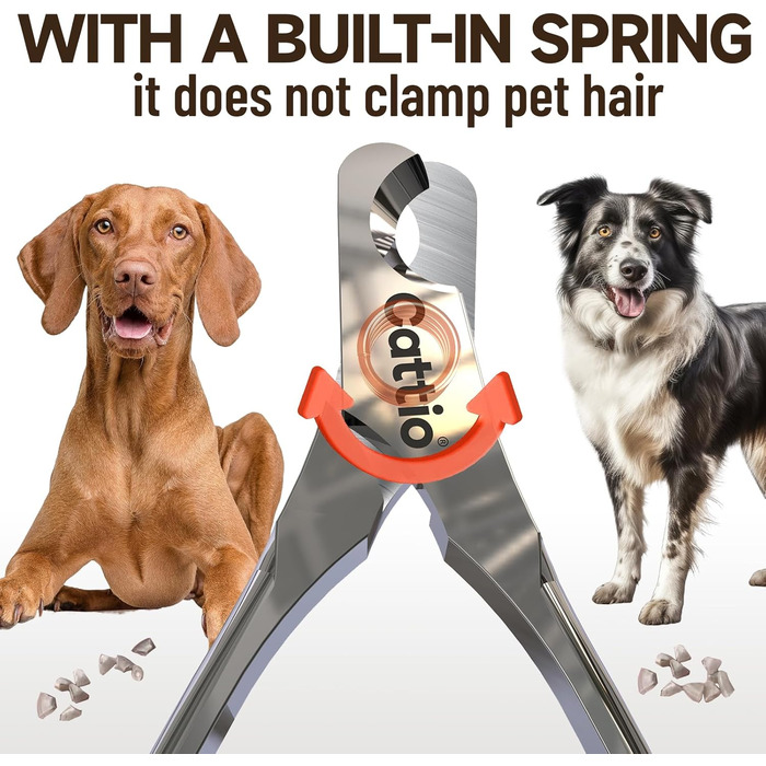 Професійний кусачки для нігтів великих собак – гострі, довговічні та безпечні. Міцний інструмент для догляду за нігтями домашніх тварин з ергономічним дизайном. Кусачки для собак – найкращий вибір для грумінгу.