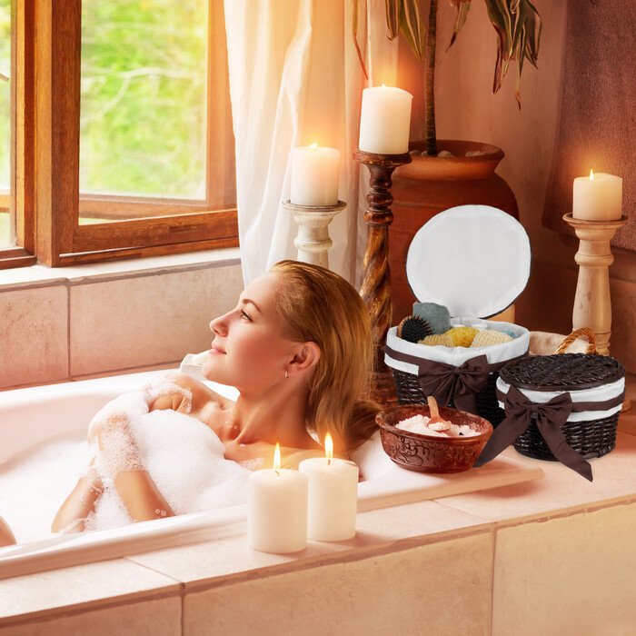 Кошики для ванни Relaxdays Набір з 2 штук