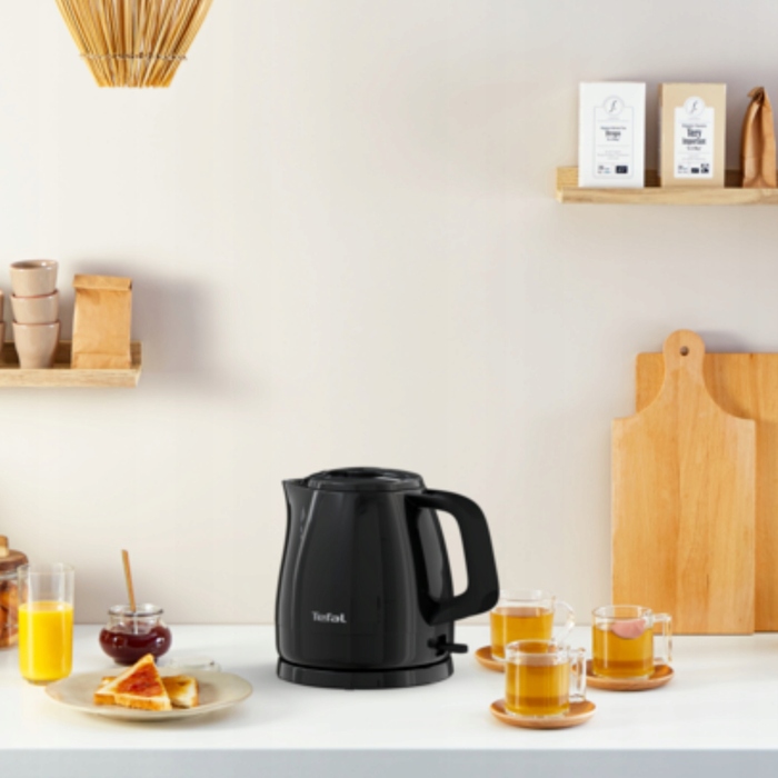 Електричний чайник Tefal KO153810, 2400 Вт, 0,8 л, чорний