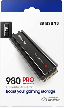 SSD Samsung 980 PRO 1TB NVMe M.2 PCIe 4.0 - для геймінгу та відеомонтажу