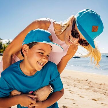 Кепка Soulbuddy Snapback - унісекс, стильна кепка для чоловіків та жінок, для повсякденного використання та відпочинку, бейсболка, універсальний розмір (Skyblue-Pink)