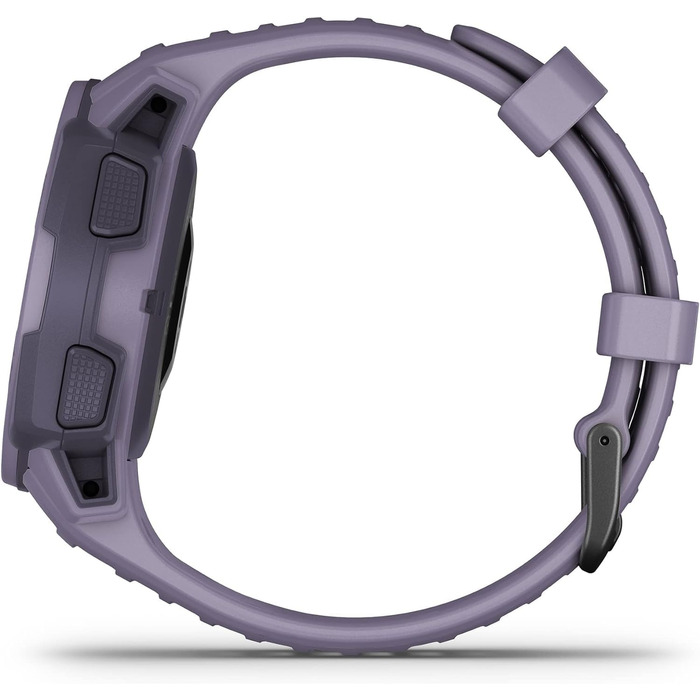 Garmin Instinct - водонепроникний GPS-годинник зі спортивними та фітнес-функціями. Вимірювання частоти серцевих скорочень на зап'ясті, фітнес-трекер та сповіщення зі смартфона. Різні моделі (Instinct Solar, Lila)
