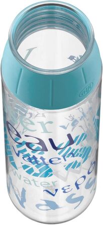 alfi Tritan Water Bottle, BPA-Free, 700ml, tritanBottle Coral, Leak-Proof, Carbonated Drink Safe, Dishwasher Safe, 5495.110.070 Bottle for Togo, School, Sports, Hiking, Leisure (Water Blue)