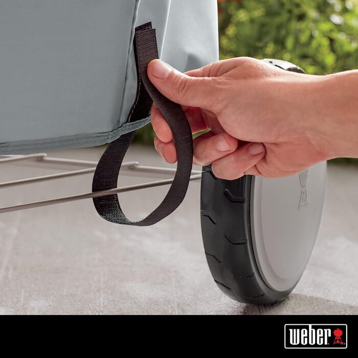 Чохол для гриля Weber 57 см, водостійкий, дихаючий, захисний, сірий