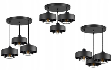 Підвісна люстра Luxolar 754 на 3 цоколі E27