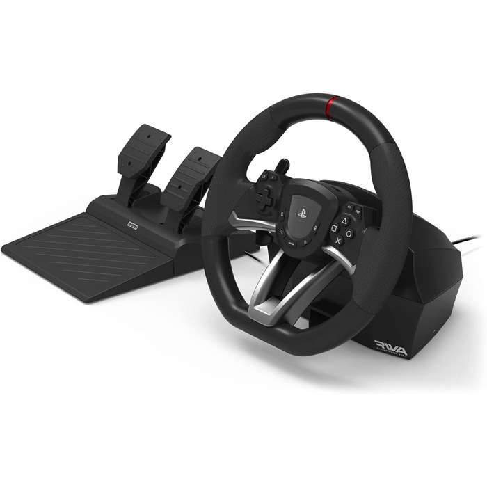 HORI RWA Racing Wheel Apex для PS5, PS4 та PC - офіційно ліцензований аксесуар Sony