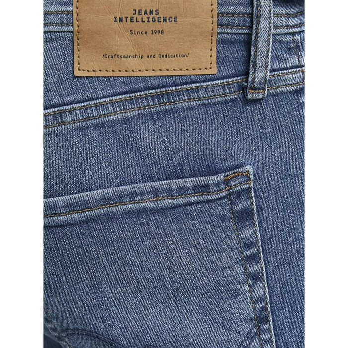 Джинси чоловічі JACK & JONES Slim Fit прямі, Denim/Blue (36W/32L) JJITIM JJORIGINAL AM 781 50SPS