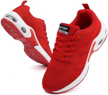 Жіночі кросівки для бігу та ходьби: спортивні, дихаючі, з ортопедичною підтримкою, підошва з повітряною подушкою, неслизькі, легкі, для залу та вулиці (Рожеві, 41 EU)