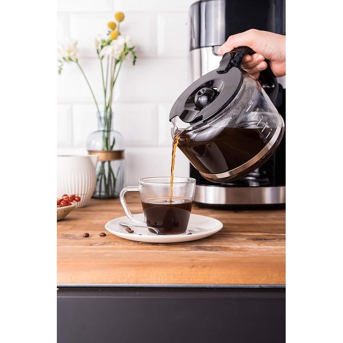 Кавомолка Gastroback 42601 Design Basic, нержавіюча сталь, 5 режимів помолу, для фільтр-кави та еспресо, сіра