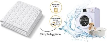 Електрична ковдра Beurer UB 74 з підігрівом, автоматичним вимкненням та захистом від перегріву. Розмір 200 x 100 см, 3 температурні режими, пральна, зональний підігрів