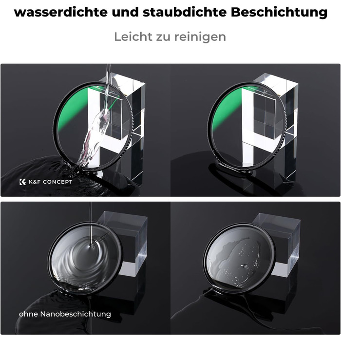 Фільтр UV K&F Concept D-Serie 82mm MCUV Pro Slim - Захист від ультрафіолету