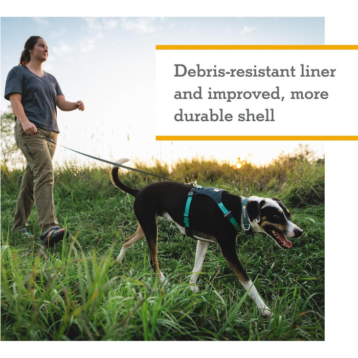 Шлейка для собак Ruffwear Hi Light Basalt Gray S