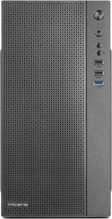 Корпус ПК Tacens Anima AC5 Micro ATX з Mesh-панеллю, USB 3.0, чорний