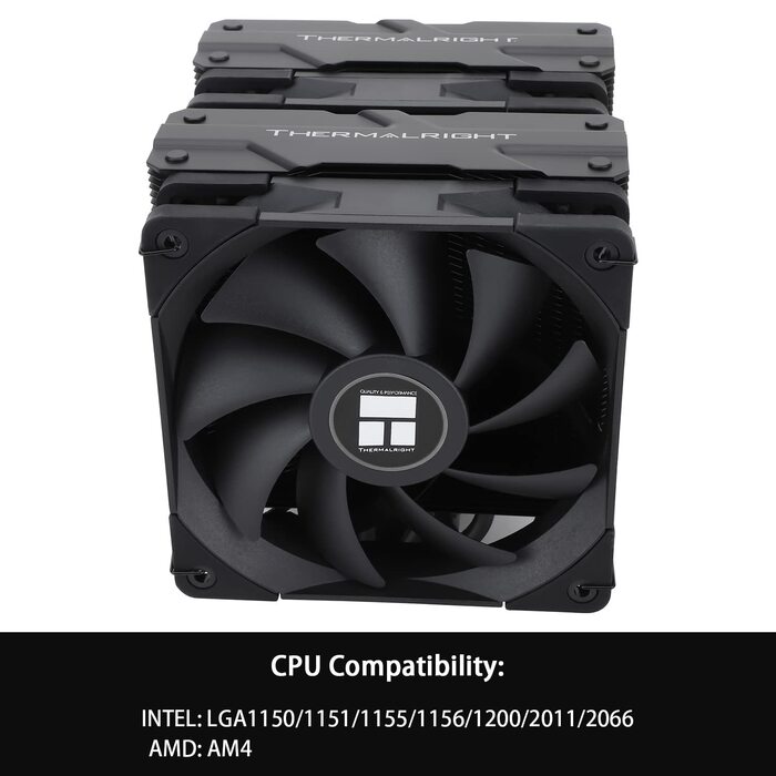 Thermalright Peerless Assassin 120 White ARGB - Кулер для CPU з 6 тепловими трубами та двома вентиляторами 120mm