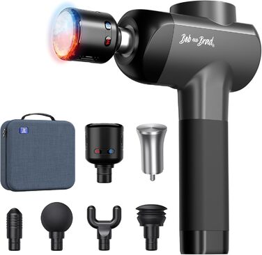 Bob & Brad X6 Pro Max Massage Gun with Heat & Cold Therapy - 11mm Amplitude Electric Muscle Massager