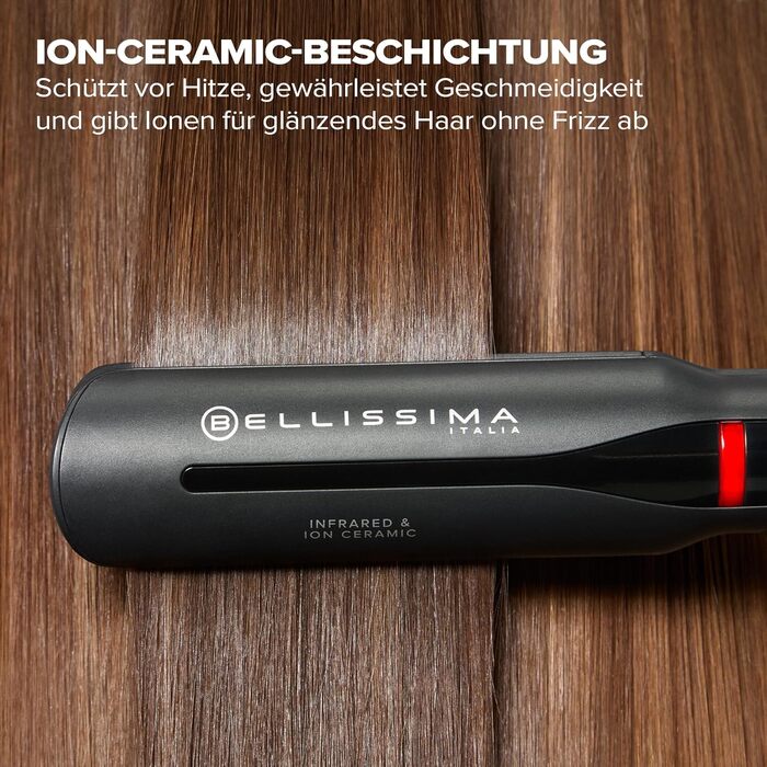 Випрямляч для волосся Bellissima Imetec Creativity Infrared з інфрачервоною технологією та іонізацією