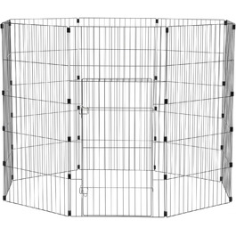 стиль: 8-жильний панельний замок з дверцятами (чорний)