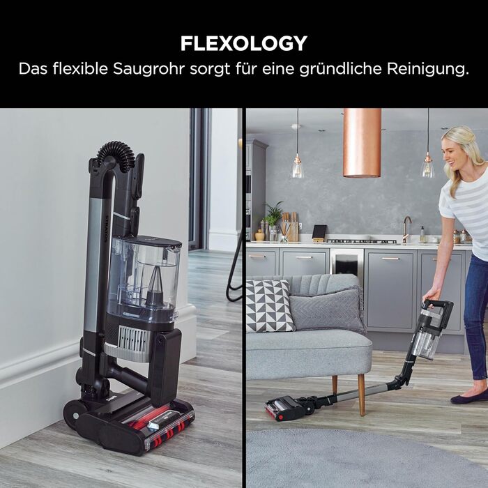 Бездротовий акумуляторний пилосос Shark Stratos, PowerFins Plus, 60 хв роботи, Anti-Hair Wrap, CleanSense IQ, насадки для щілин та багато поверхонь, рожеве золото/антрацит, IZ400EU (насадка Stratos для шерсті тварин та 2 акумулятори)