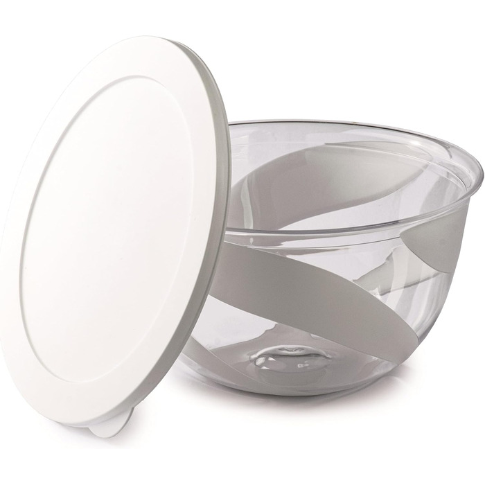 Набір салатниць з кришкою 2 шт. SNIPS | 3 та 5 літрів | Італія, без BPA