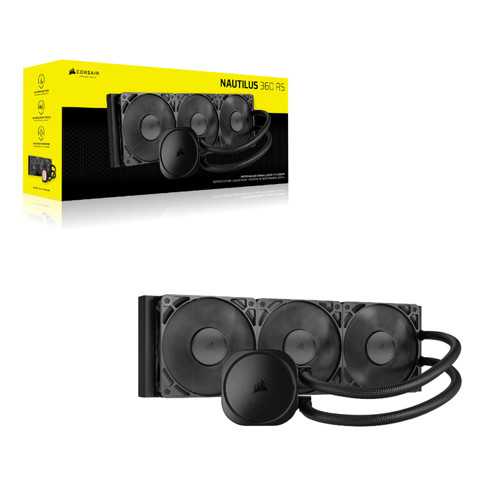 Система водяного охолодження процесора Corsair CW-9060089-WW 360 мм