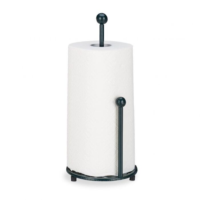 Relaxdays Standing Kitchen Roll Holder, Country Style