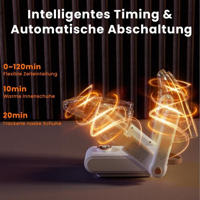 Електричний сушильник для взуття 2 пари, портативний, для взуття, рукавичок, шапок, шкарпеток та футбольних бутс