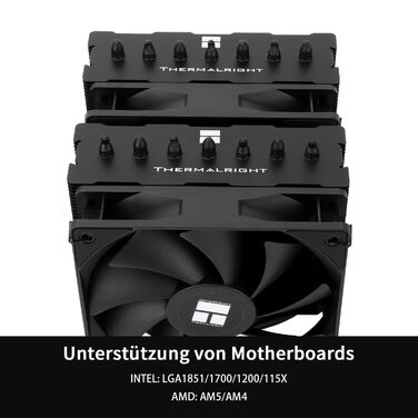 Thermalright Phantom Spirit 120 SE: Кулер для CPU з 7 heatpipes, 120mm вентилятор, технологія AGHP 4.0, під AMD AM4/AM5/Intel 1700/1150/1151/1200