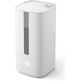 Зволожувач повітря Stadler Form Oliver, для великих приміщень до 60 м², тихий, компактний, потужний, 6 режимів, авто-режим, вимкнення LED, бездоганний туман, білий