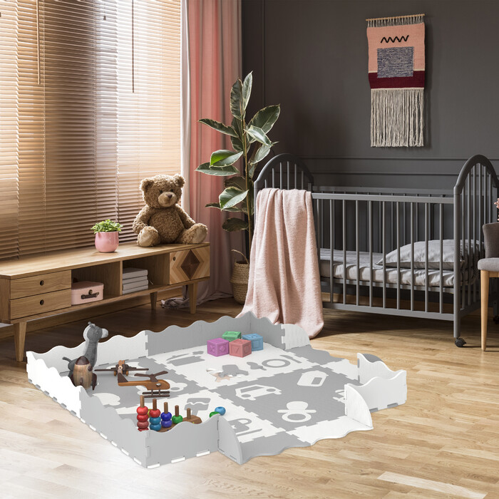 Relaxdays Puzzle Mat Symbols