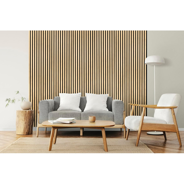 Акустичні настінні панелі з фетру (набір 2 шт.), 275х54 см (1,485 м²), Limited Edition — декоративне оздоблення стін