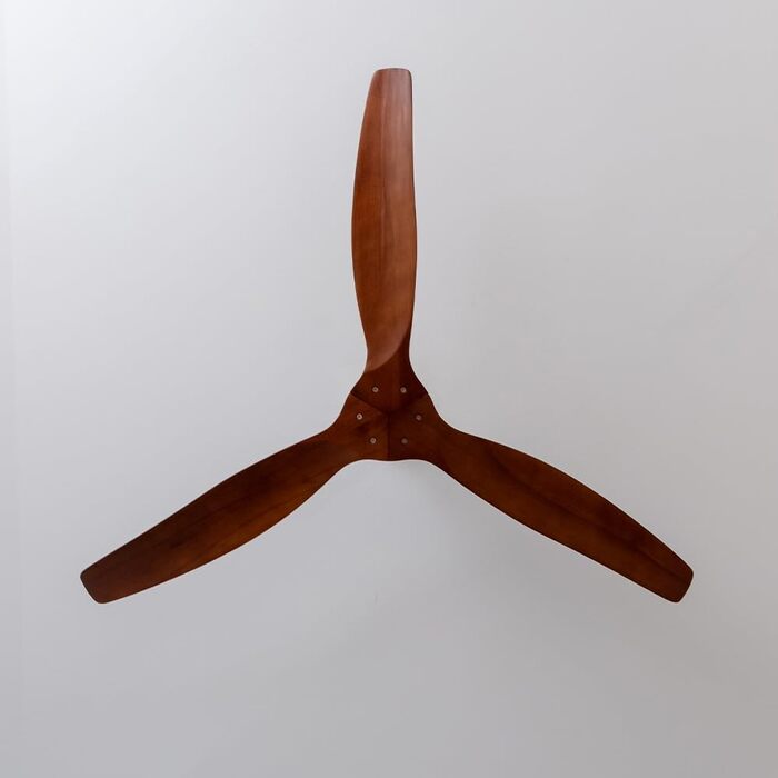 Стеляний вентилятор Cecotec EnergySilence Aero 5270 DarkWood з DC мотором, 132 см, 3 лопаті, керування, таймер, 6 швидкостей, для літа та зими, регульована висота 15 або 25 см, тихий (Білий | Темне дерево, 40W)