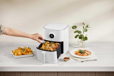 Фритюрниця Xiaomi Smart Air Fryer 4.5 л, біла, розумна, електрична