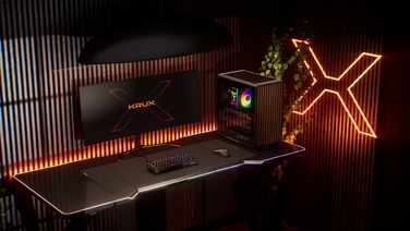 Корпус для ПК Krux Helio Mini Tower, чорний