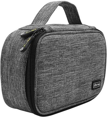 Органайзер для кабелів та аксесуарів Sisma - універсальна сумка-чохол (сірий)