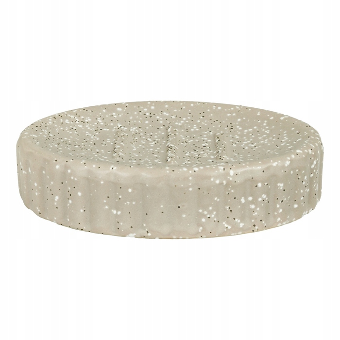 Набір аксесуарів для ванної кімнати з кераміки (глазурована каменіва маса), КОРИЧНЕВИЙ ПЛЯМКАСТИЙ