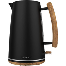 Cecotec Thermosense 400 White & Black Kettle - 1.7L, 3000W Electric Kettle