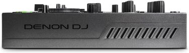 Denon DJ PRIME GO+ - Портативний DJ контролер та мікшер з розділенням STEM, 2 деки, Wi-Fi, Bluetooth, керування світлом, 7
