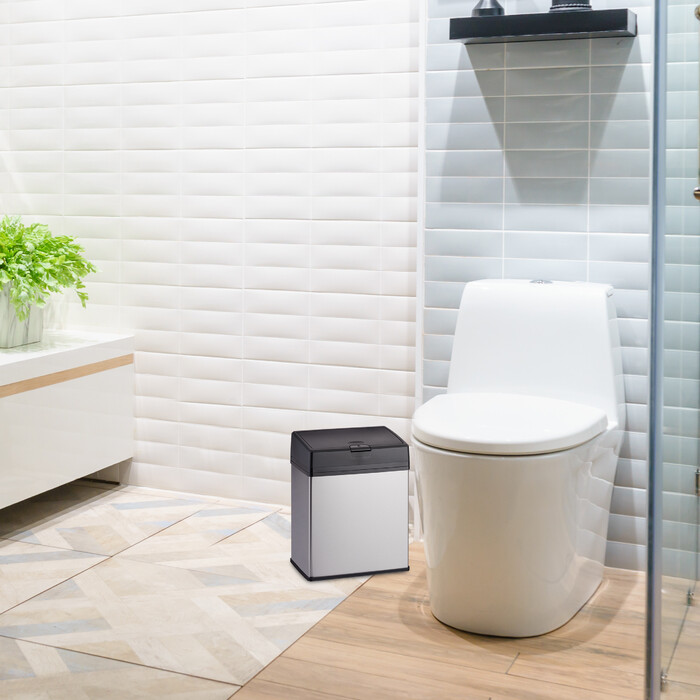 Relaxdays Cosmetic Containers Stainless Steel