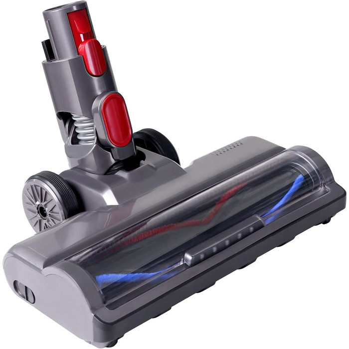 Насадка для пилососа Dyson V7, V8, V10, V11, V15, PHALIPIC, сіра, з переднім світлом, для твердих поверхонь та килимів