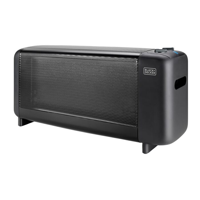 Масляний радіатор BLACK+DECKER BXRA2300E, 1500 Вт, 11 секцій, з регульованим термостатом та захистом від перегріву, чорний