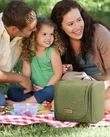 Водонепроникний дорожній органайзер для косметики та туалетних аксесуарів (зелений)