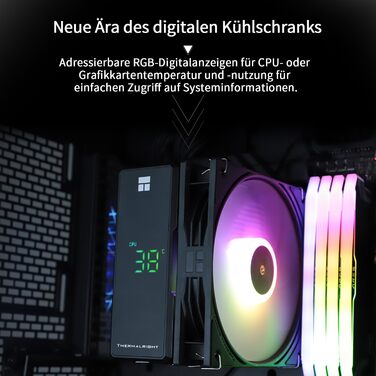 Thermalright Assassin X 120R ARGB CPU-кулер: тиха система охолодження з цифровим дисплеєм та підтримкою AM4/AM5, Intel LGA1851/1700/1150/1151/1200