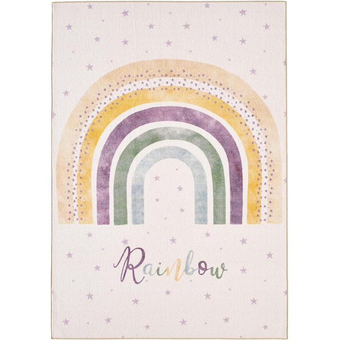 Дитячий килим SIMPEX KinderTeppich, принцеса, рожевий 80x120 см, килим в дитячу кімнату