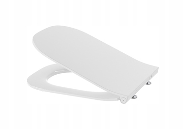 Сидіння для унітазу Roca Gap Square Slim з мікроліфтом, біле, дюропласт