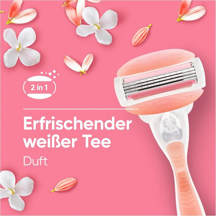 Смінні леза для жіночої бритви Gillette Venus Comfortglide Spa Breeze, рожеві, 12 шт