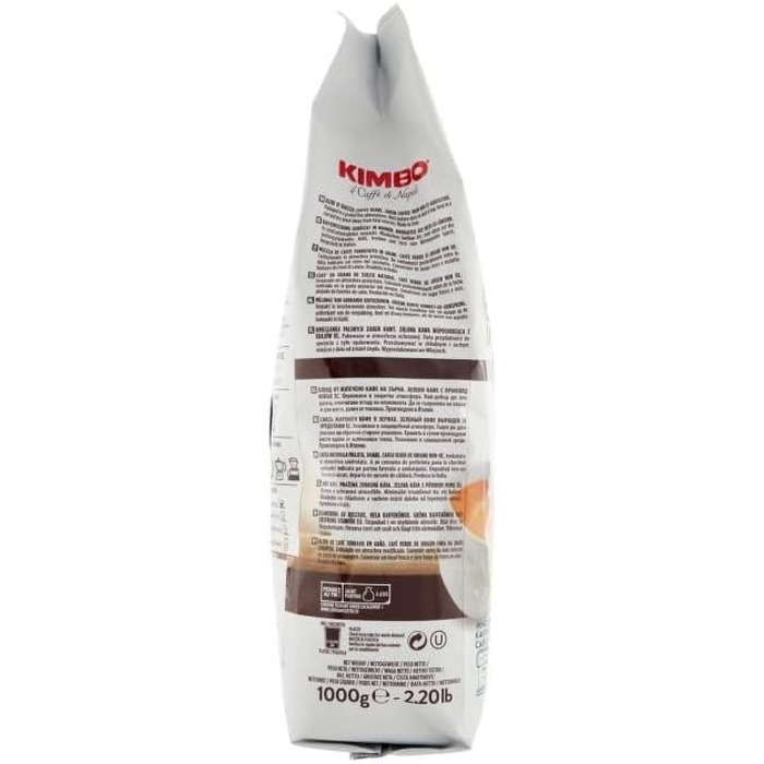 Кава в зернах Kimbo Espresso Classico, середній обсмаження, 1 кг