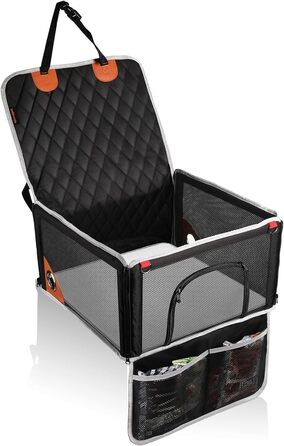 Автокрісло для собак - комфортне та дихаюче, для маленьких та середніх порід