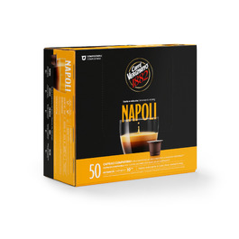 Кавові капсули Caffè Vergnano 1882 Napoli, сумісні з Nespresso, 50 шт